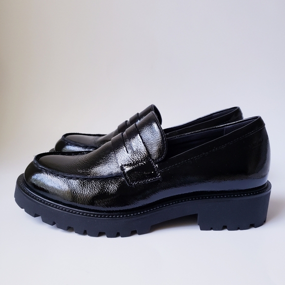 Vagabond Shoes - Vagabond Kenova Black Patent Leather Loafer